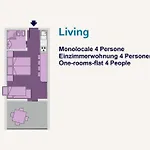 Bright Apartment-beahost Апартаменти *